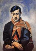 Delaunay, Robert Portrait oil painting artist